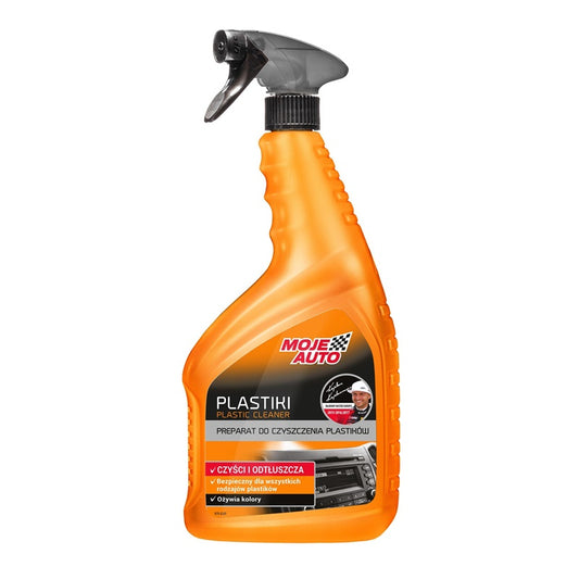 Środek do czyszczenia elementów plastikowych w samochodzie Moje Auto, 0,75 l