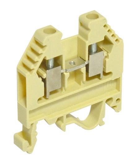 Gnybtas ETI DIN, 2.5 mm², 2 viet., 24 A, rudas