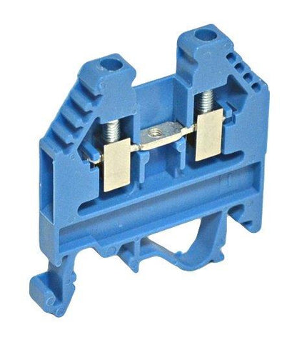Nulinis gnybtas ETI DIN, 4 mm², 2 viet., 32 A, mėlynas