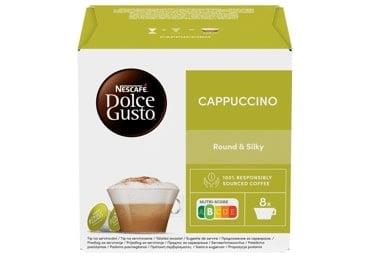 Kavos kapsulės NESCAFE DOLCE GUSTO CAPPUCCINO, 8+8 vnt.