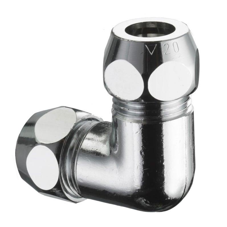 Kolanko 064460699, 3/8 x 3/8 gwint zewn. dwie nakrętki 10 mm