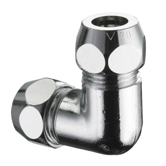 Kolanko 064460699, 3/8 x 3/8 gwint zewn. dwie nakrętki 10 mm