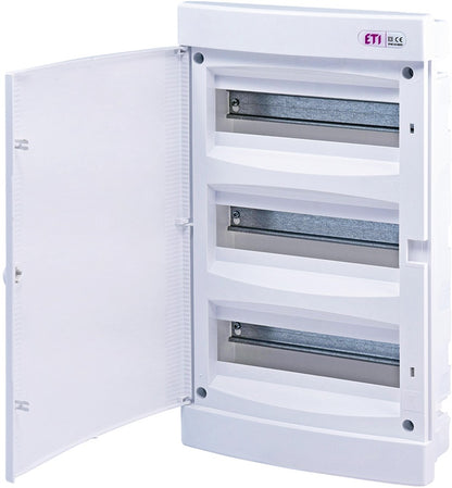 Rozdzielnica modułowa ETI ECM36PO, podtynkowa, IP40, 36 modułów.