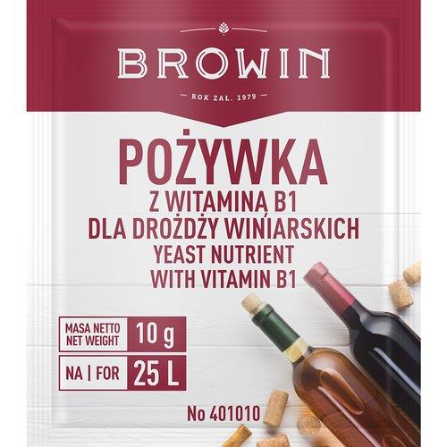 Odżywka drożdży winiarskich BIOWIN PO-B/401010, z wit. B