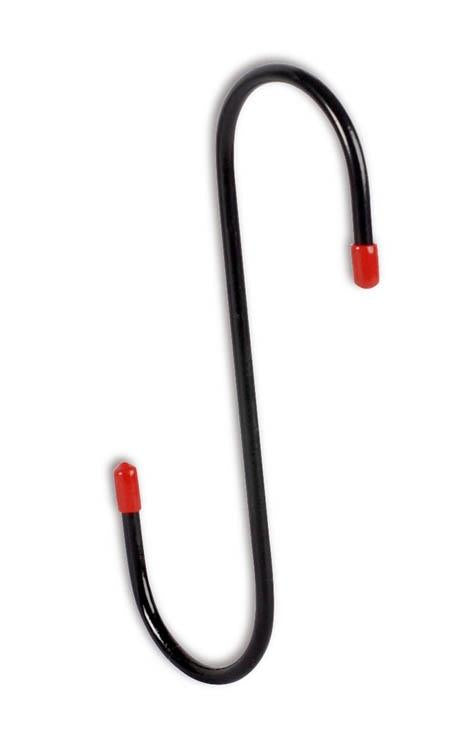 Hak Bolis Italia S FA1D020, czarny, 200 x 70 x 6 mm