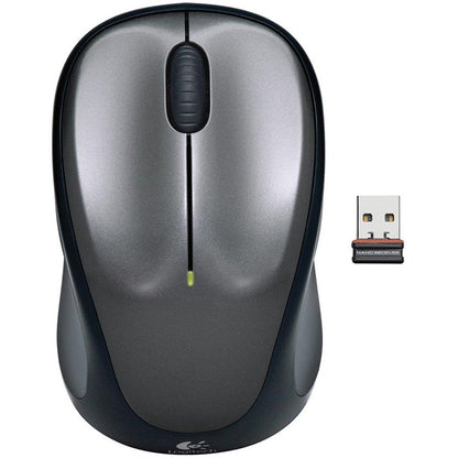 Mysz bezprzewodowa LOGITECH M235, czarna, szara