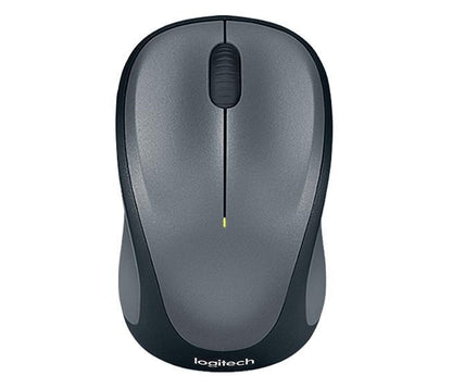 Mysz bezprzewodowa LOGITECH M235, czarna, szara
