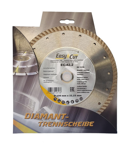 Deimantinis pjovimo diskas Cedima EC-42.2 230x22.23x2.6mm