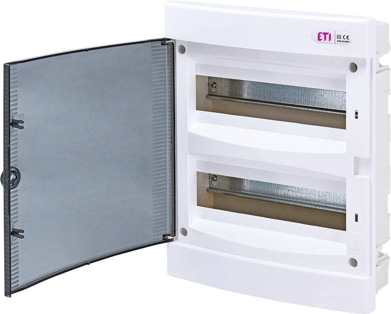 Rozdzielnica modułowa ETI ECM24PT, podtynkowa, IP40, 24 moduły