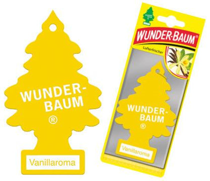 Odświeżacz samochodowy Wunder-Baum Vanillaroma