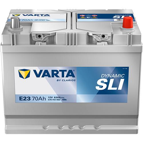 Akumulator Varta BD E23, 70 Ah, 630 A, 12 V