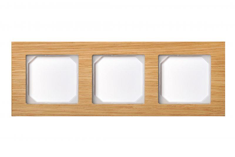 Trivietis rėmelis LIREGUS EPSILON, natūralus ąžuolas