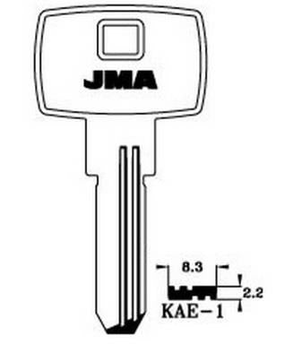 Surowy klucz Jma KAE-1, 1 szt.