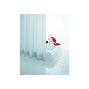Zasłona prysznicowa RIDDER UNI WHITE 131311, biała, 200×180 cm
