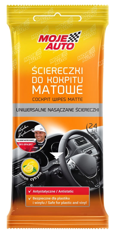 Automobilių prietaisų skydelių servetėlės Moje Auto, 24 vnt.