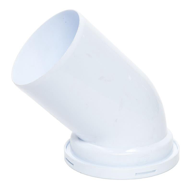 Kolano WC Ani Plast W4220, 45°, Ø 110/141 mm, białe