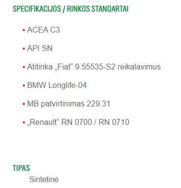 Olej silnikowy Castrol Magnatec C3, 5W-40, 1 l