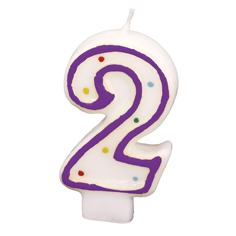 Świeczka tortowa nr 2, 7,3 cm