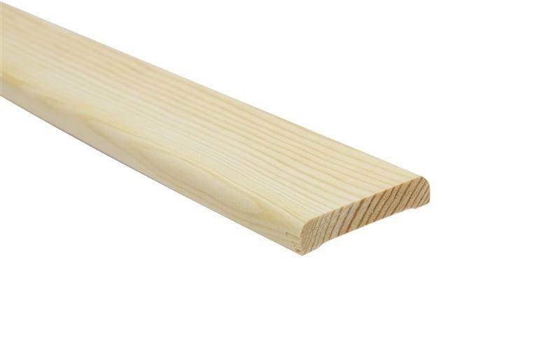 Durų apvadas, pušies sp., 12 x 60 x 2200 mm