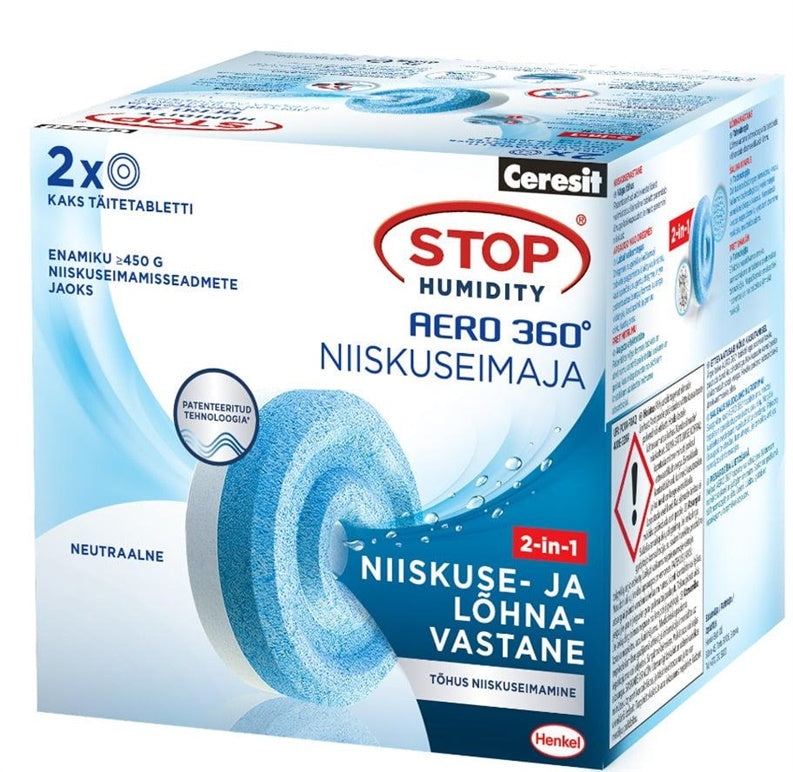 Tabletki do pochłaniacza wilgoci Ceresit, 20 m², 900 g