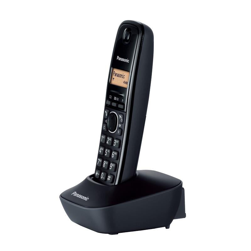 Telefon bezprzewodowy Panasonic KX-TG1611, czarny
