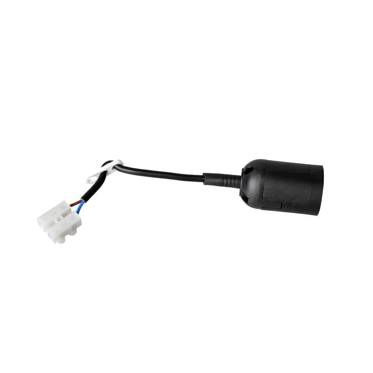 Oprawka do lamp LRD-20J firmy Liregus, E14, czarna