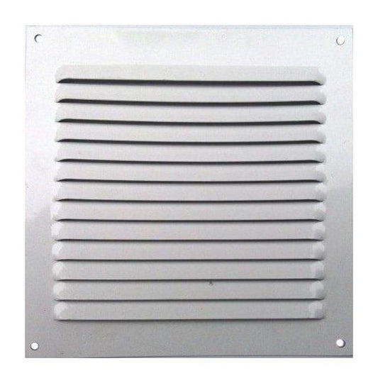 Kratka wentylacyjna aluminiowa, 150 x 150 mm, biała