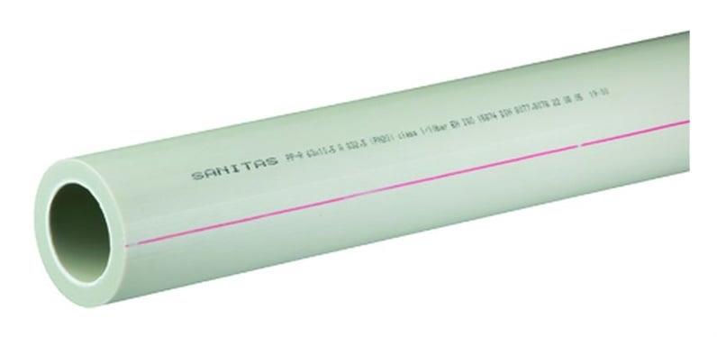 Vandentiekio vamzdis Sanitas PPR 01,1620, 16 x 2,7 mm x 4 m