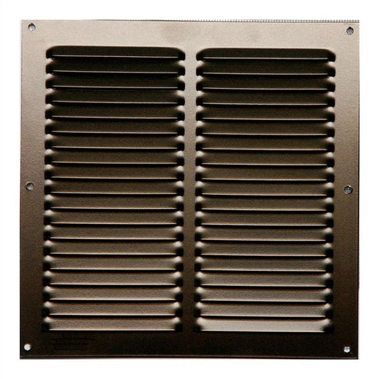 Kratka wentylacyjna aluminiowa, 200 x 200 mm, brązowa