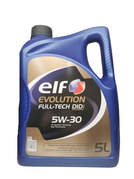 VARIKLIŲ TEPALAI „ELF EVOLUTION FULLTECH DID“ (5W-30; 5 L)