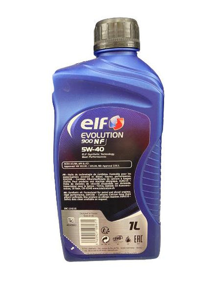 VARIKLIŲ TEPALAI „ELF EVOLUTION 900 nF“ (5W-40; 1 L)