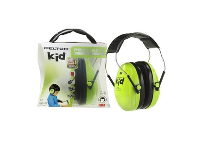 Apsauginės ausinės vaikams 3M Peltor Kid, žalios