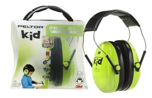 Apsauginės ausinės vaikams 3M Peltor Kid, žalios