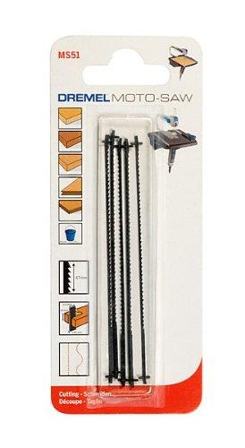 Siaurapjūklio pjūkleliai Dremel, MS51, 5 vnt.