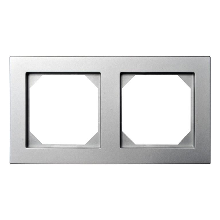 Dvivietis rėmelis LIREGUS EPSILON, metalo spalvos