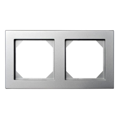 Dvivietis rėmelis LIREGUS EPSILON, metalo spalvos