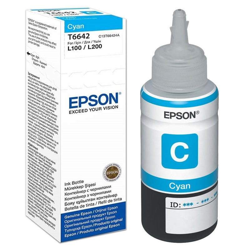 Rašalinio spausdintuvo kasetės rašalas Epson T6642, mėlynas