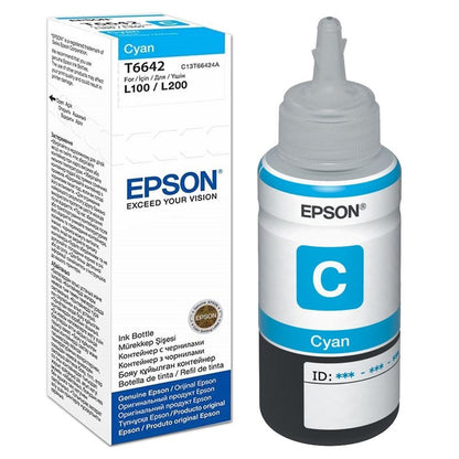 Rašalinio spausdintuvo kasetės rašalas Epson T6642, mėlynas