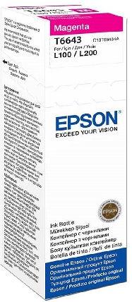 Rašalinio spausdintuvo kasetės rašalas Epson T6643, rožinis