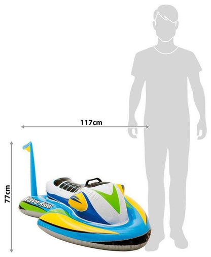 Nadmuchiwana tratwa INTEX 57520NP, 117×77 cm