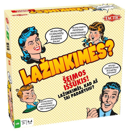 Gra planszowa ZAŁOŻYMY SIĘ? 41028, LT