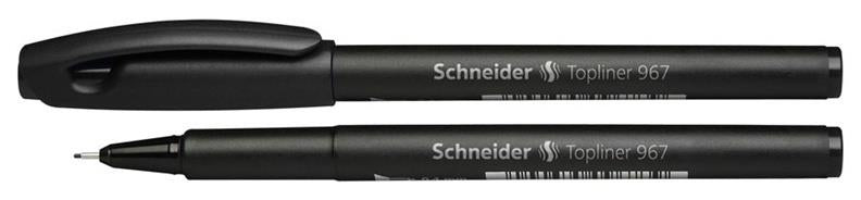 Rašiklis Schneider Topliner 967, juodas