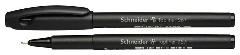 Rašiklis Schneider Topliner 967, juodas