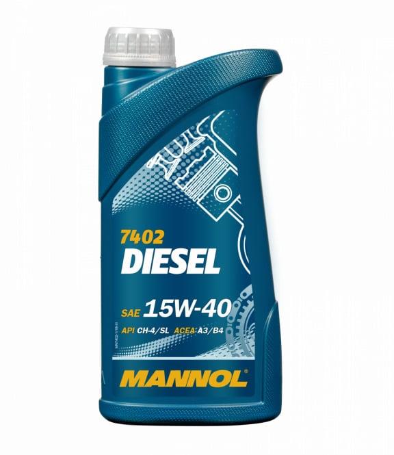 Olej silnikowy Mannol Diesel, 15W-40, 1 l