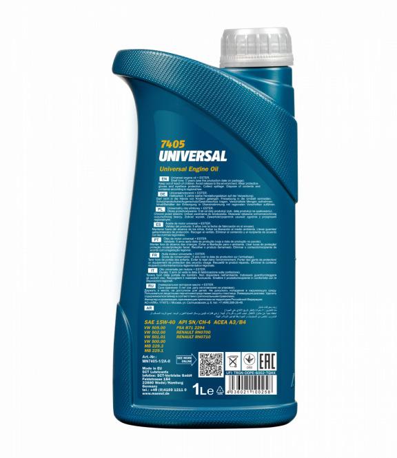 Olej silnikowy Mannol Universal, 15W-40, 1 l