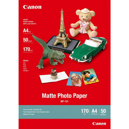 Papier fotograficzny Canon MP-101, matowy, A4