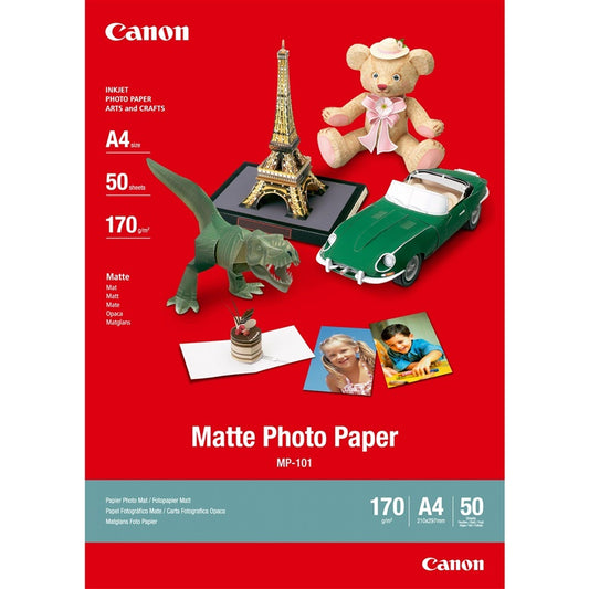 Papier fotograficzny Canon MP-101, matowy, A4