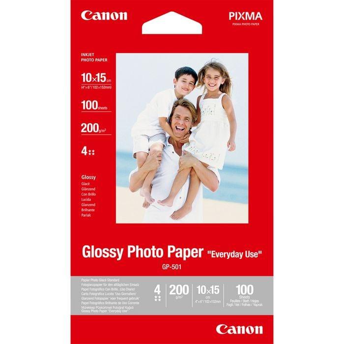 Fotopopierius Canon GP-501, blizgus, 10 x 15 cm