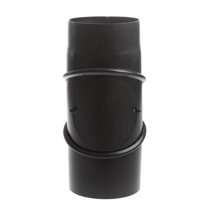 Kolano spalinowe WADEX, 130 mm, 2 mm, 45 / 90°