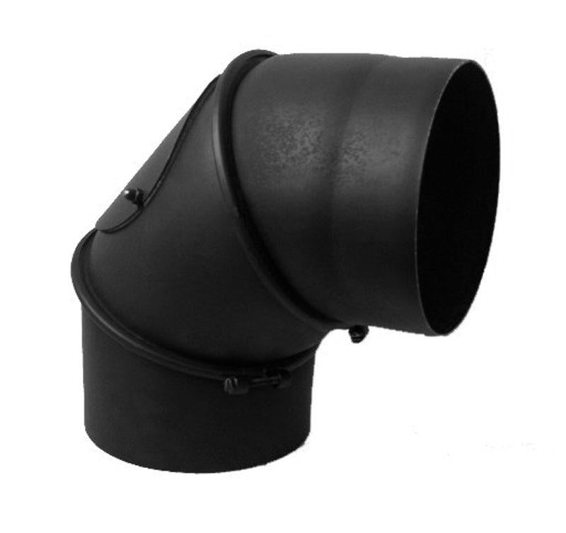 Dūmtraukio alkūnė WADEX, 150 mm, 2 mm, 45 / 90°